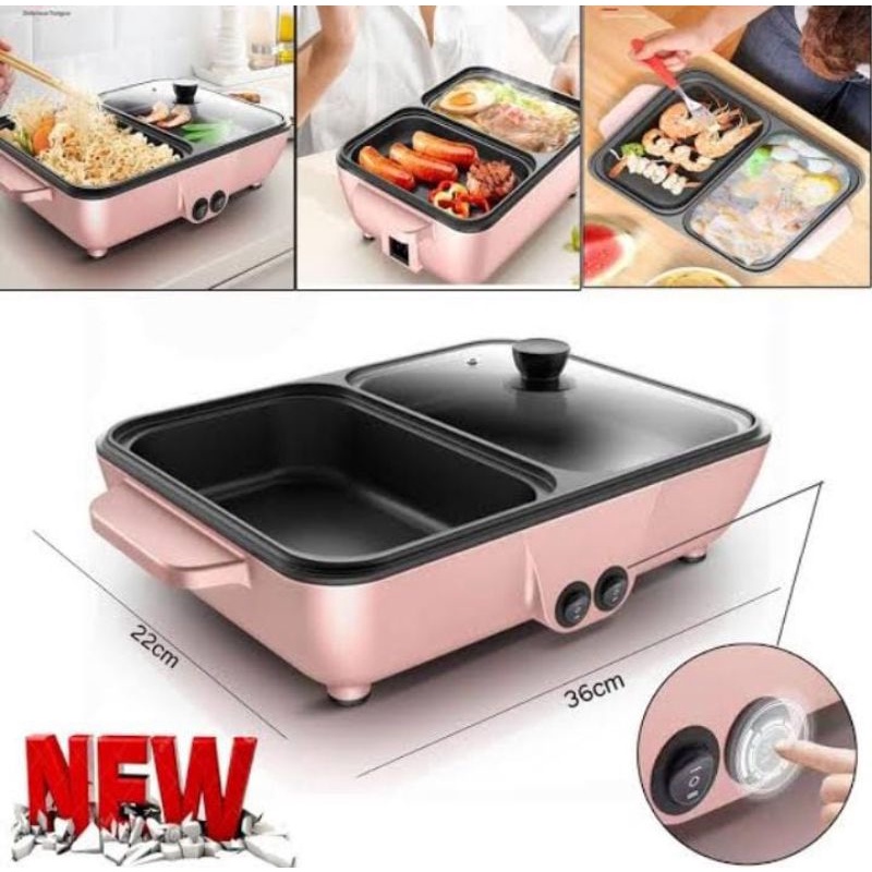 Hot pot elektrik multifungsi