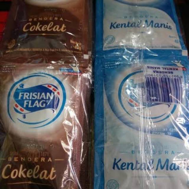 

Frisian Flag Susu bendera kental manis 1renceng