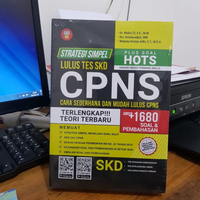 

NEW PRODUCT BUKU STRATEGI SIMPEL LULUS TESE SKD CPNS TERLENGKAP DAN TEORI TERBARU KPL228