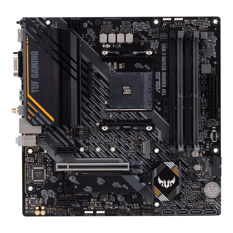 ASUS TUF GAMING B550M-E WIFI (AMD AM4, B550, DDR4) Motherboard