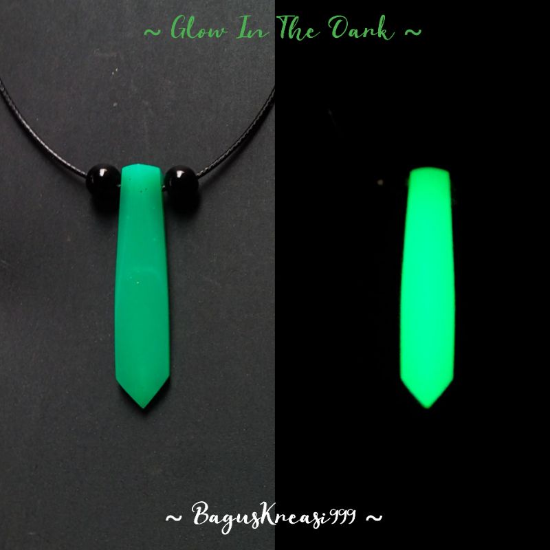 Kalung Segel Naruto Handmade Resin Viral Glow In The Dark