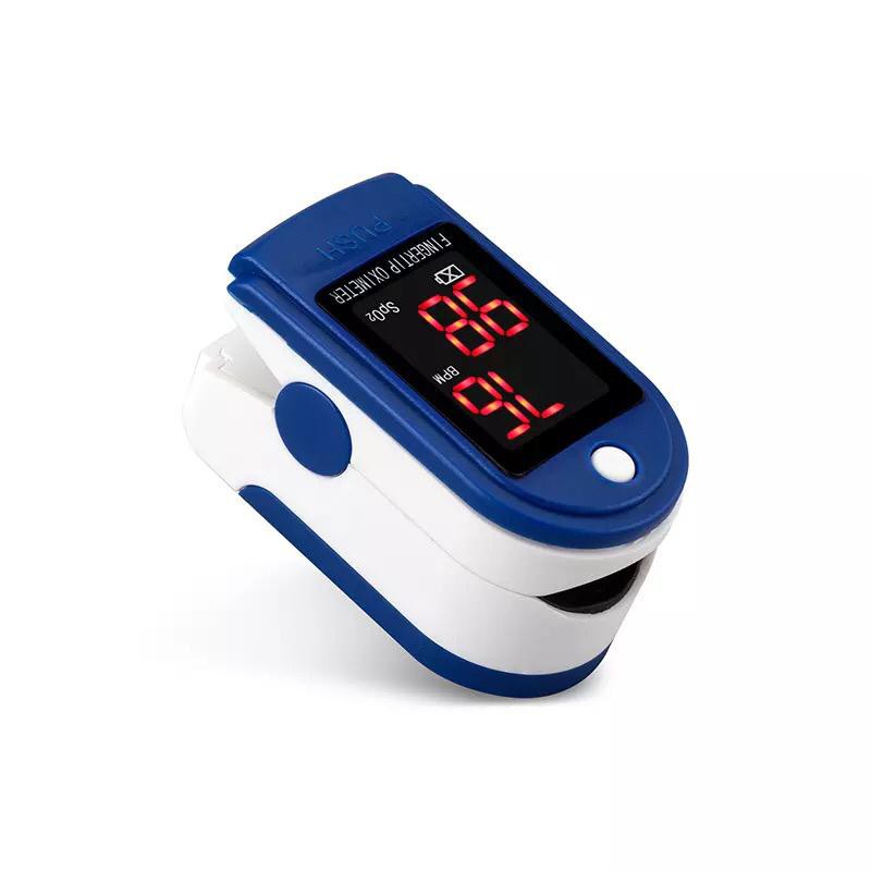 Oximeter oxymeter fingertip pulse LCD alat pengukur oxygen dan detak jantung