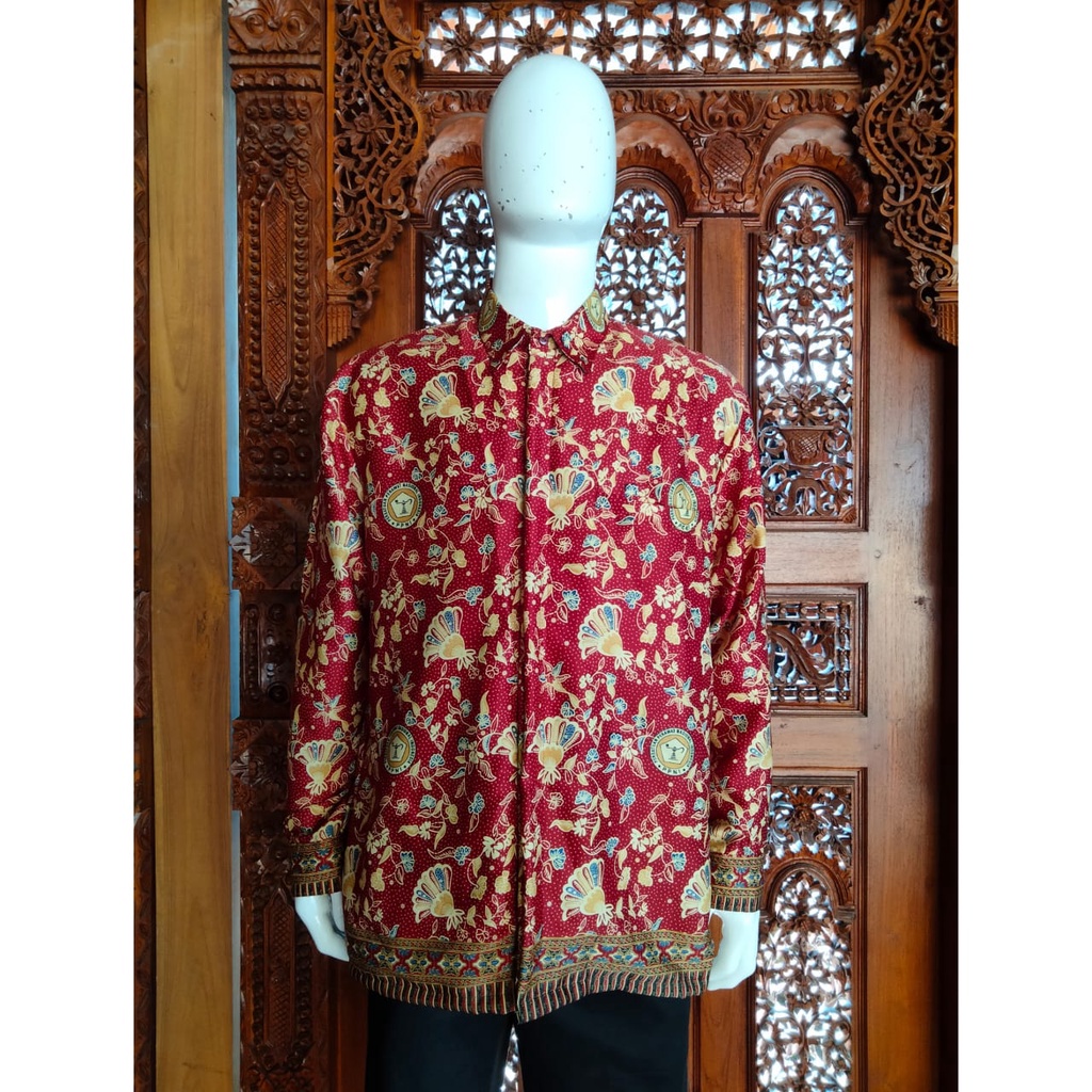 BAJU BATIK PPNI SEMI SUTRA (SILK) | BATIK PERAWAT