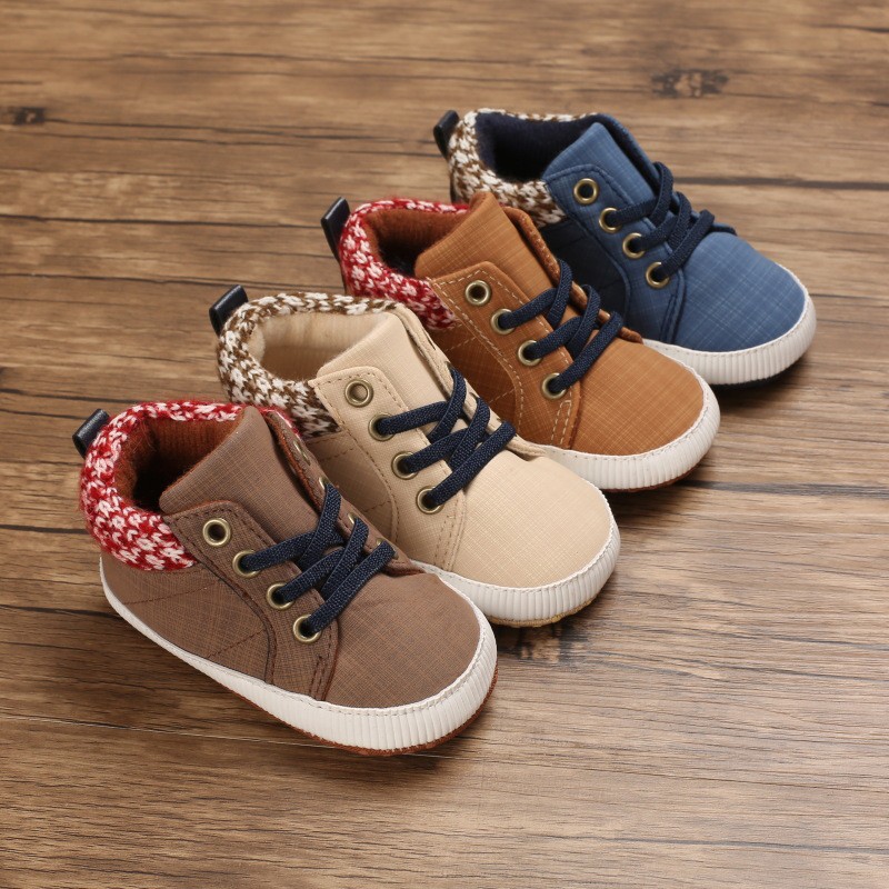 HappyOliver B287 MORRITZ BOOTS Sepatu Anak Laki Sepatu Bayi Prewalker Shoes 0-18 bulan Import