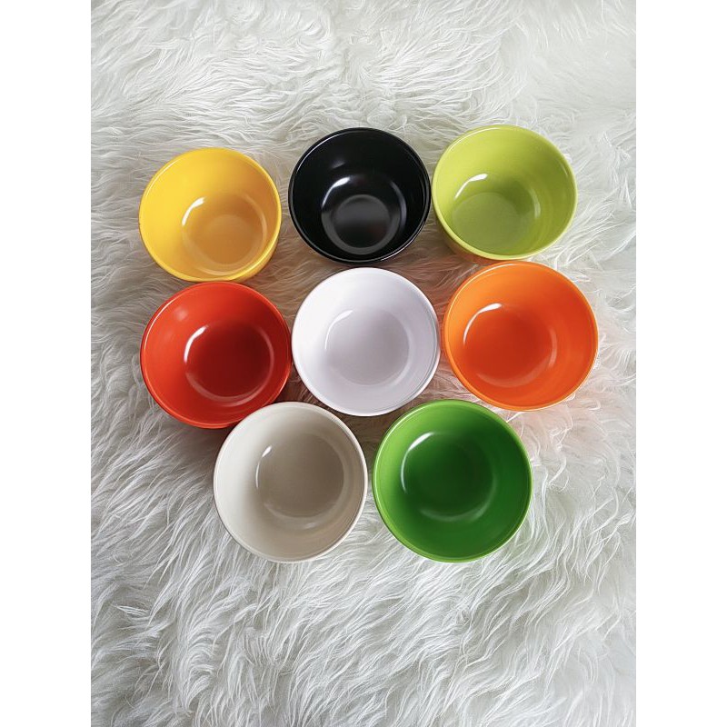 Mangkok Bulat Sup/MK1320 Mangkok Bulat Melamin Donyku