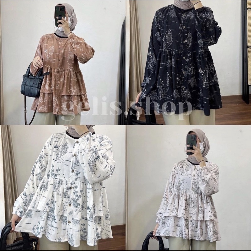 SIAP KIRIM Livi TopBlouse Gelis.shop, Diana Top Blouse Gelis.shop, Rania Top Blouse, Rubi Kulot, Han