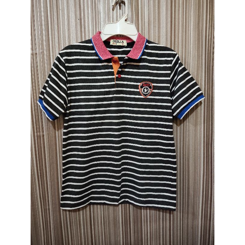 kaos anak cowok krah OSELLA / KAOS anak laki-laki / kaos anak murah