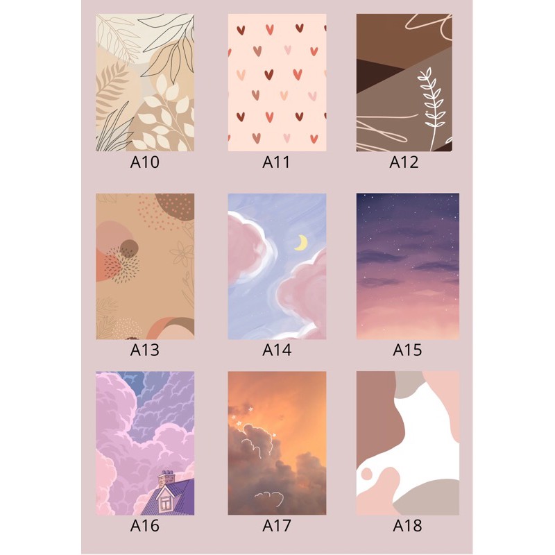 

PEMBATAS BINDER CUSTOM / BINDER DIVIDER A5 B5 SERIES A.1