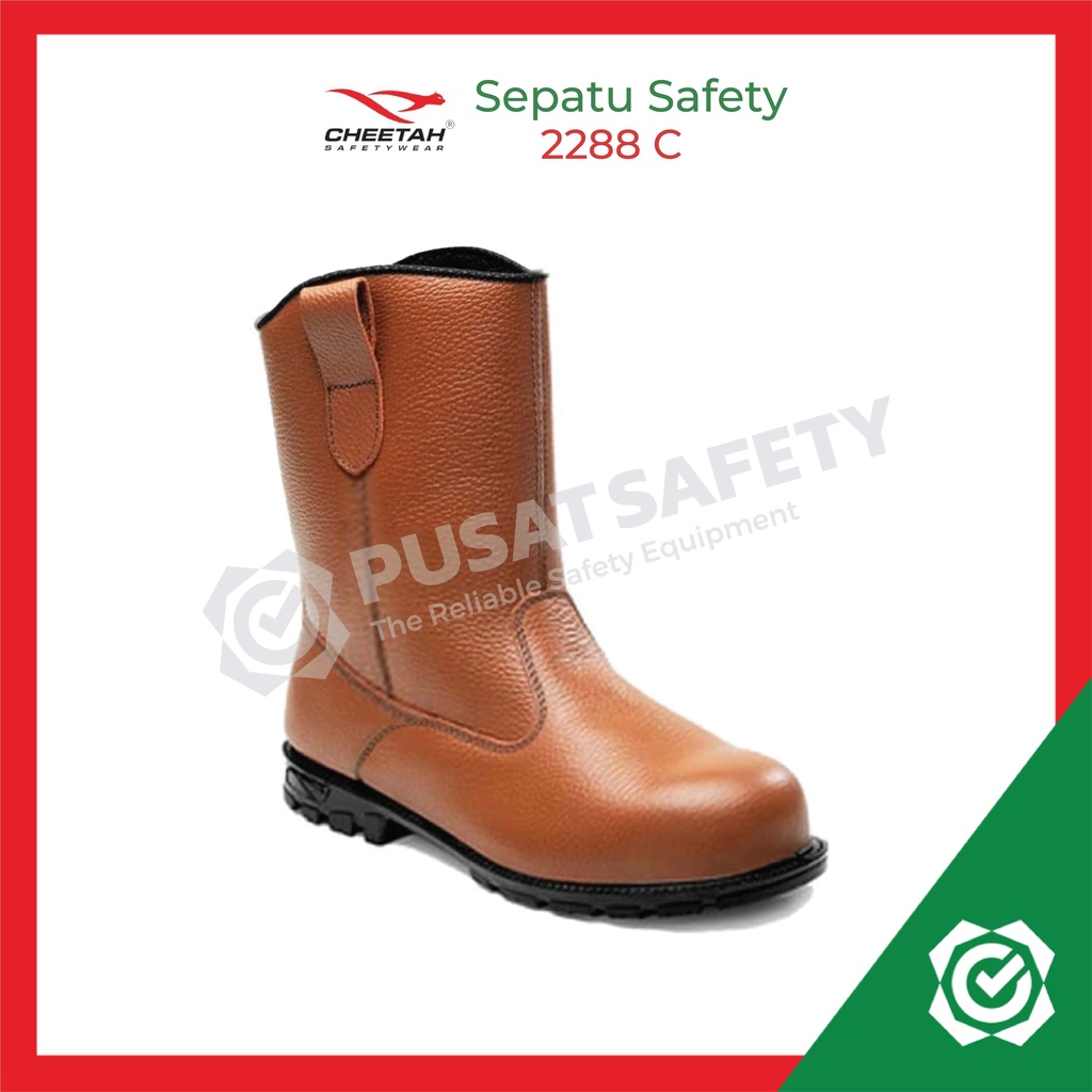 Sepatu Kerja Safety Boots Cheetah 2288C