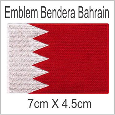 Bahrain emblem Bordir Badge