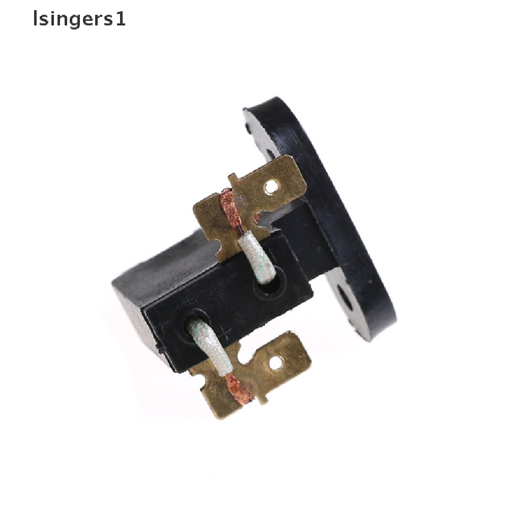 (lsingers1) 2pcs Sikat Karbon Hitam Untuk Generator Bensin 2kw-3kw 168F