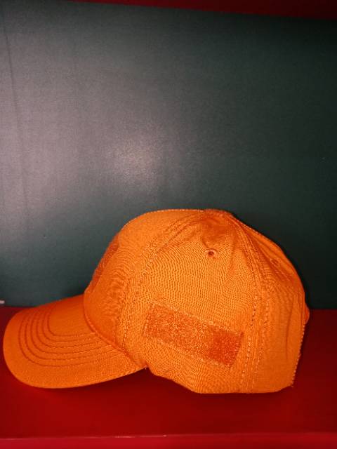 Topi Tactical Perekat Orange/Pemadam/SAR/Rescue