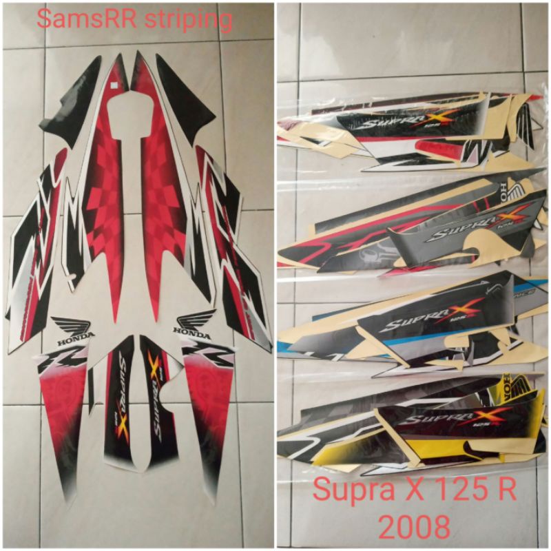 Striping SUPRA X 125 R 2008