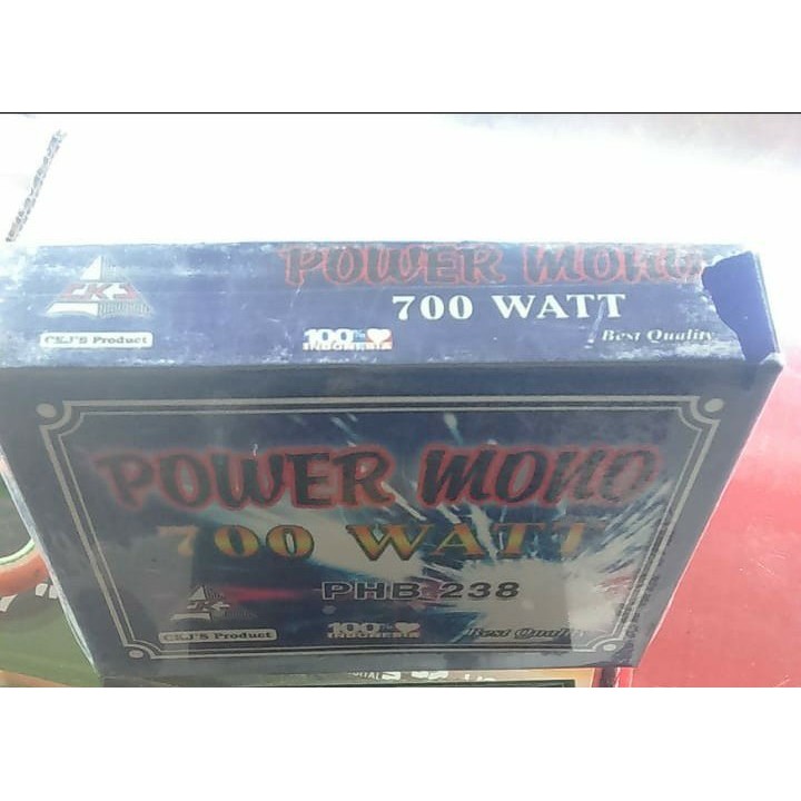 POWER MONO 700W MID MIDDLE TOA SUARA MANTAP LANTANG VOKAL