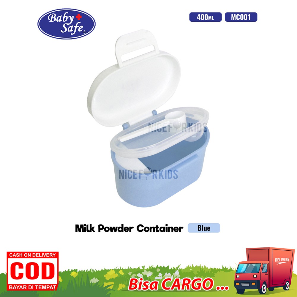 Baby Safe Milk Container Tempat Susu Bubuk Anti Tumpah MC001 dan MC002