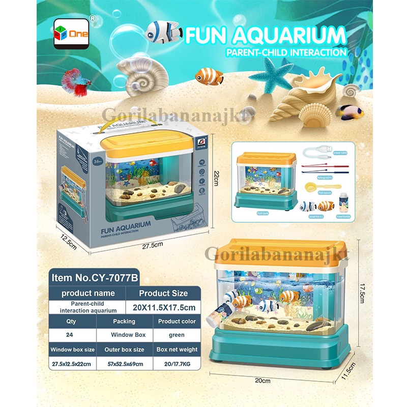 Mainan Anak Fun Aquarium FISHING GAME PANCINGAN IKAN