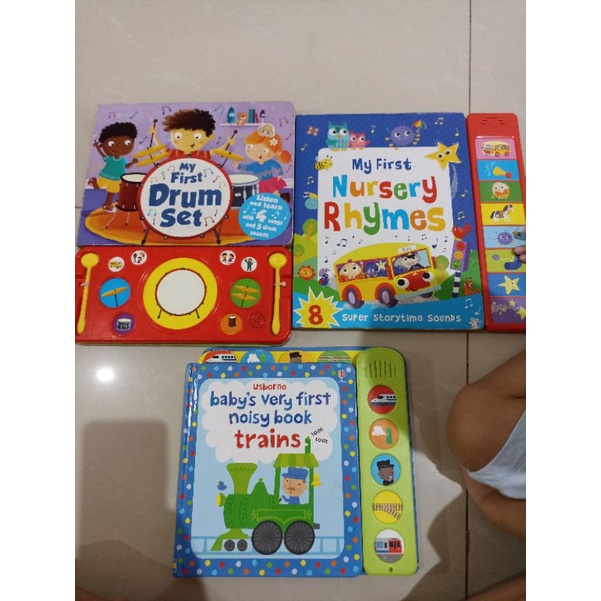 preloved buku anak import (sound book)