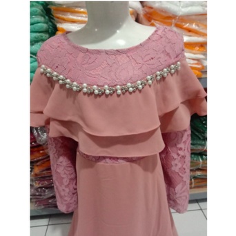 Vanesha Margaretta - 407#ANAK 072/dres fashion terbaru/ baju dres muslim anak perempuan