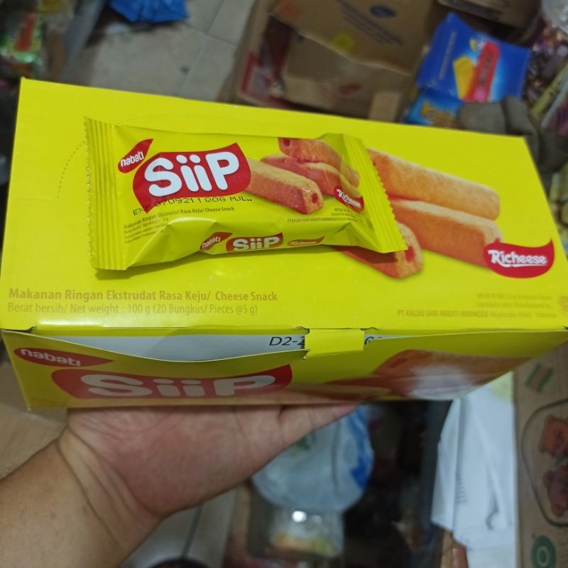 

Richeese Nabati Siip 5 Gram Rasa Keju