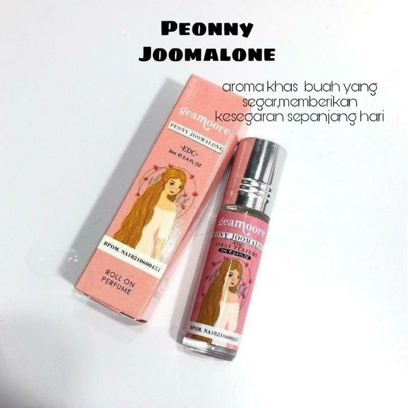 (BPOM) GEAMOORE Inspired Parfume 6ml-Peony Jo Malone