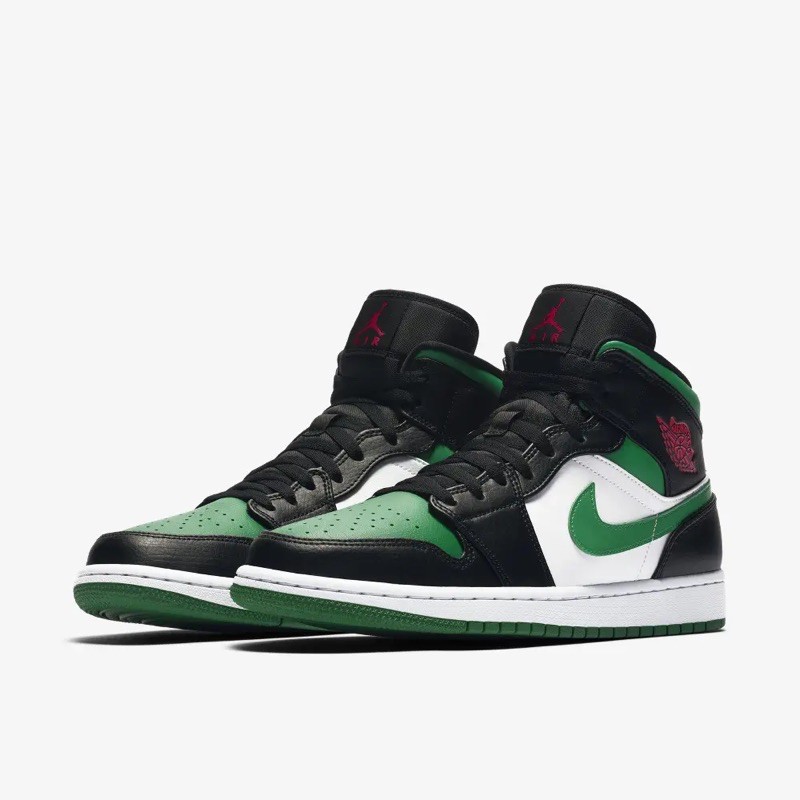 Jordan 1 Mid Pine Green 100% Authentic