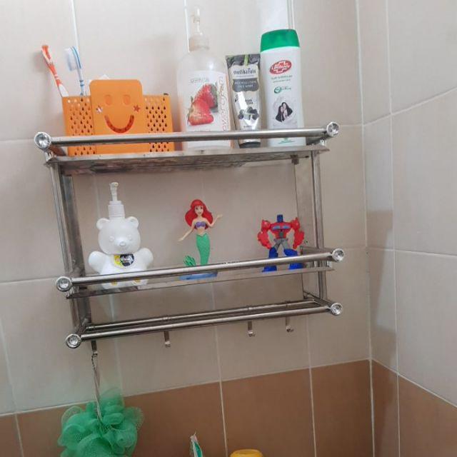 Rak Handuk Kamar Mandi Aksesoris Gantung / Rak Handuk Minimalis / Rak Handuk Stainless Steel