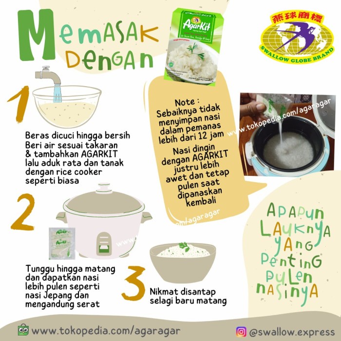 

540ffipp Agarkit Bubuk Agar-Agar Untuk Campuran Nasi 244Q4012