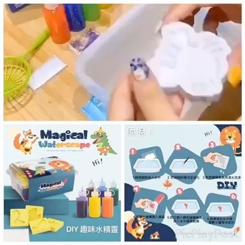 Magical Waterscape - DIY - Kreatif Jelly Mainan Edukasi