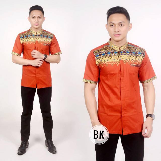 Kemeja batik lengan terbaru dari toko kami