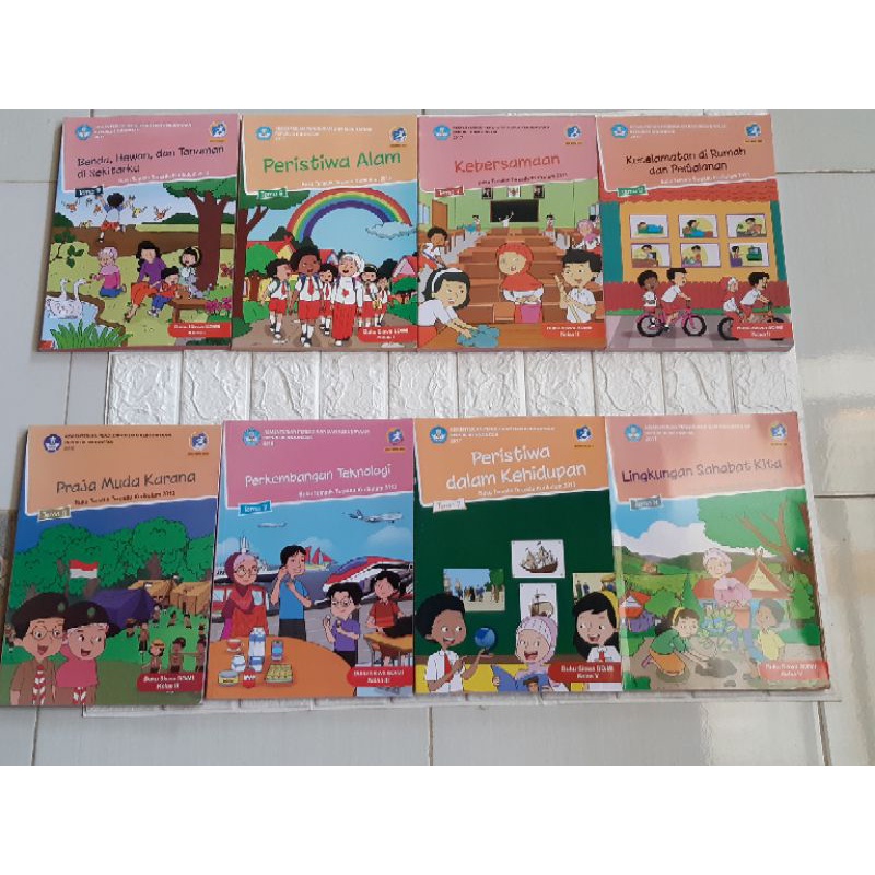 BUKU TEMATIK SD / BUKU TEMATIK KELAS 1 / BUKU TEMATIK KELAS 2 / BUKU TEMATIK KELAS 3 / BUKU TEMATIK 