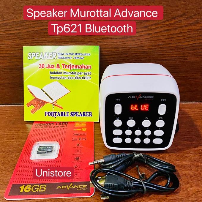 Best Seller Speaker Murottal Al Quran Advance Tp621 Tp 621 Bluetooth