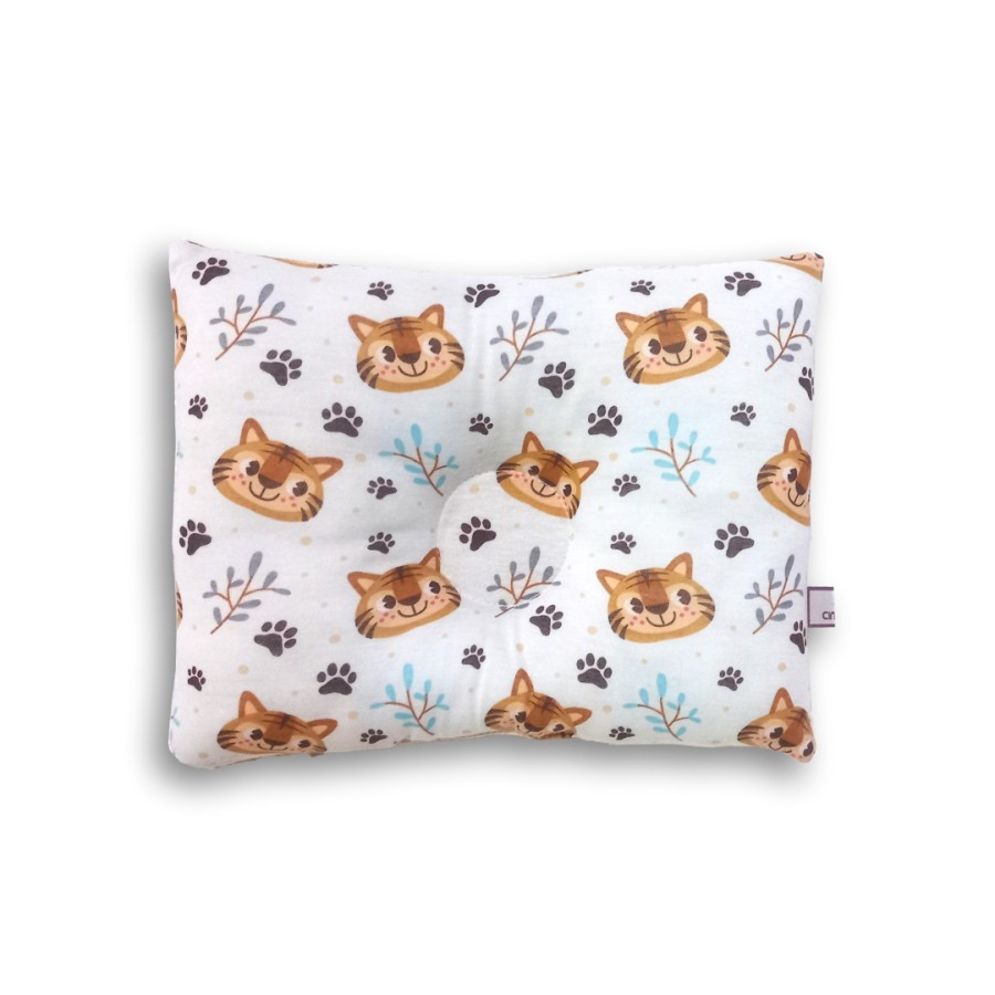 Cintaka Bantal Peang Motif Print Cute Cat &amp; Tiger Series - CBB 8002