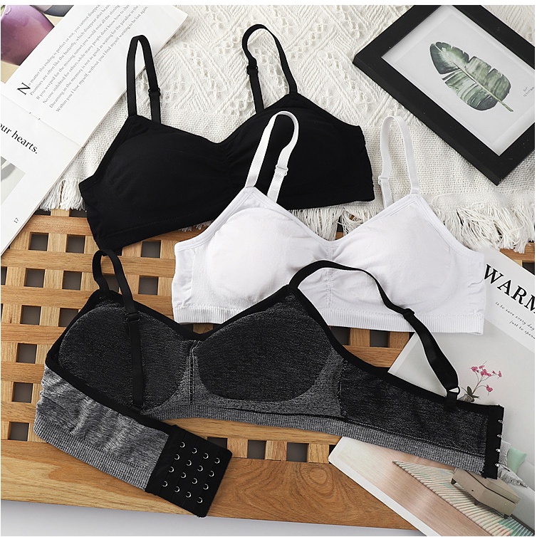 Pakaian Dalam Wanita Push up bra Sport Bra Tanpa Kawat Bra Seksi Bra Polos Bra Yoga Bra Fashion Bra Kaos 18#