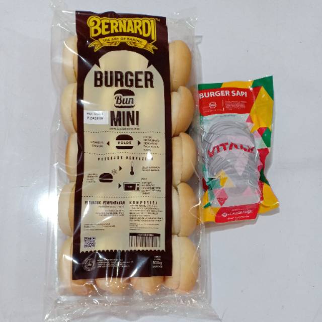 

[PAKET] BERNARDI burger mini + isian