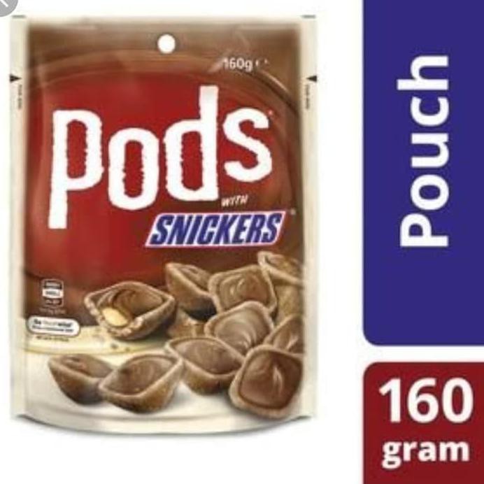 

PODS SNICKERS CHOCOLATE AUSTRALIA SNACK IMPOR COKELAT IMPORT AUSSIE PO - SNICKERS