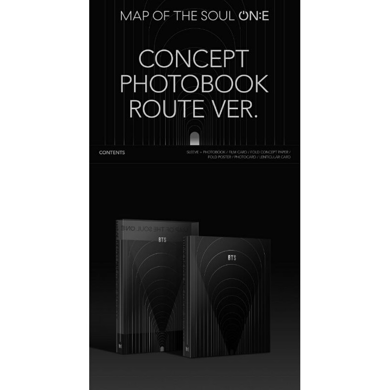 DP BTS MOTS ONE CONCEPT PHOTOBOOK