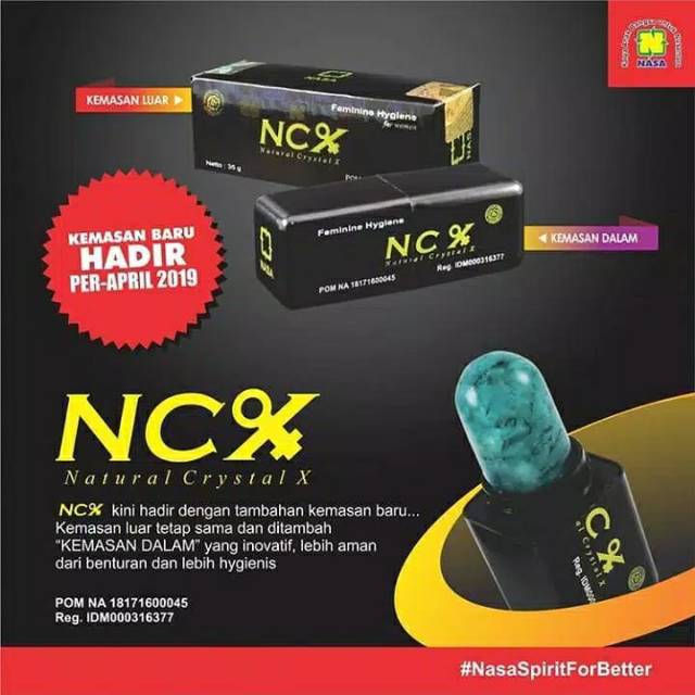 NCX NATURAL CRYSTAL X - (Original PT. Natural Nusantara)