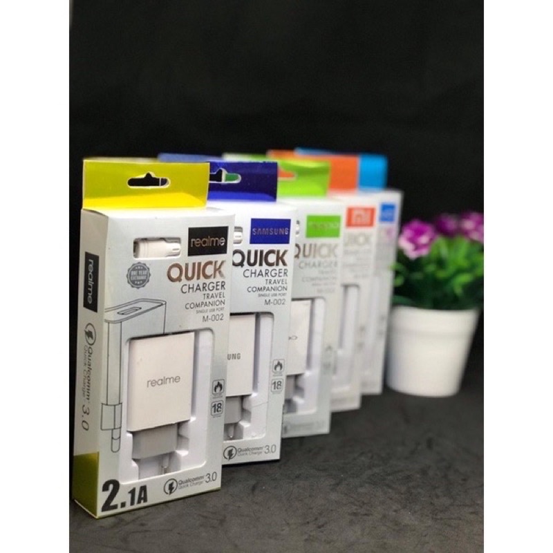 PROMO CHARGER BRANDED M002 REALME HIGH QUALITY