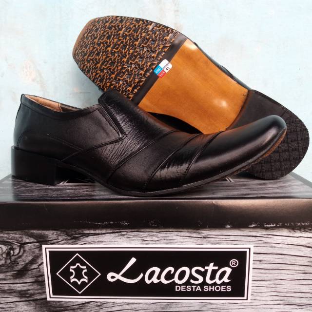 Jual Sepatu Kulit Pria Formal Lacosta Original Shopee Indonesia