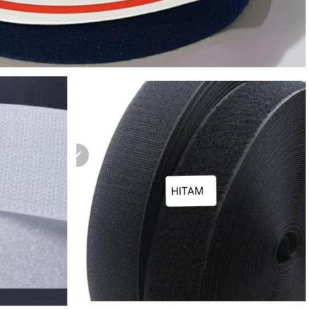 

♦ PEREKAT NILON TAPE VELCRO LEBAR 2,5CM WARNA WARNI - CREM, PER SET ROLL ➽