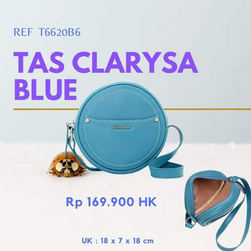 Tas clarysa blue bag sophieparis