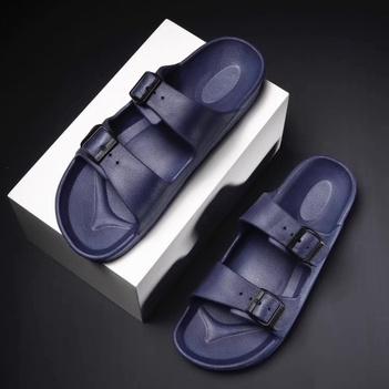 Sandal Pria Slipon Sendal Pria Sandal Red Sandal Cowok sandal musim panas baru pria sepatu rumah sepatu slip slip slip pasangan