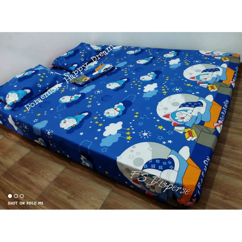 Sprei Motif Doraemon Happy Dream