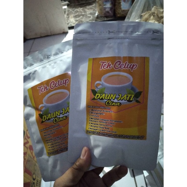 

TEH CELUP DAUN JATI CHINA ISI 20 BAG