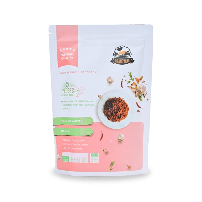 

Vs201Vv Grandville Abon Ayam Spicy 100 G Dscscv