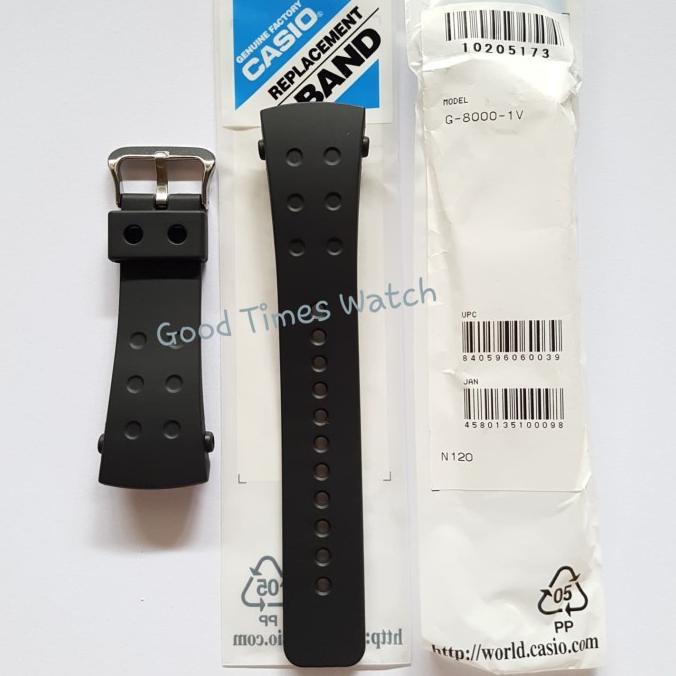 Strap G-Shock G-8000-1V / Casio Original Terbaru