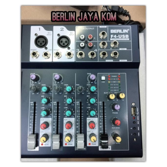 Paket Mixer Echo Plus Mik Untuk Radio Rig