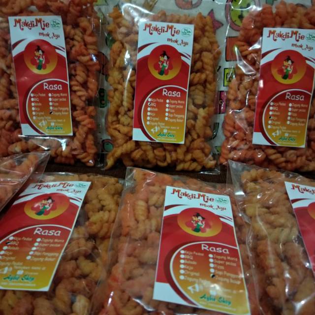 

Makaroni kriwil uk sedang/makdimie Mbak Ayu