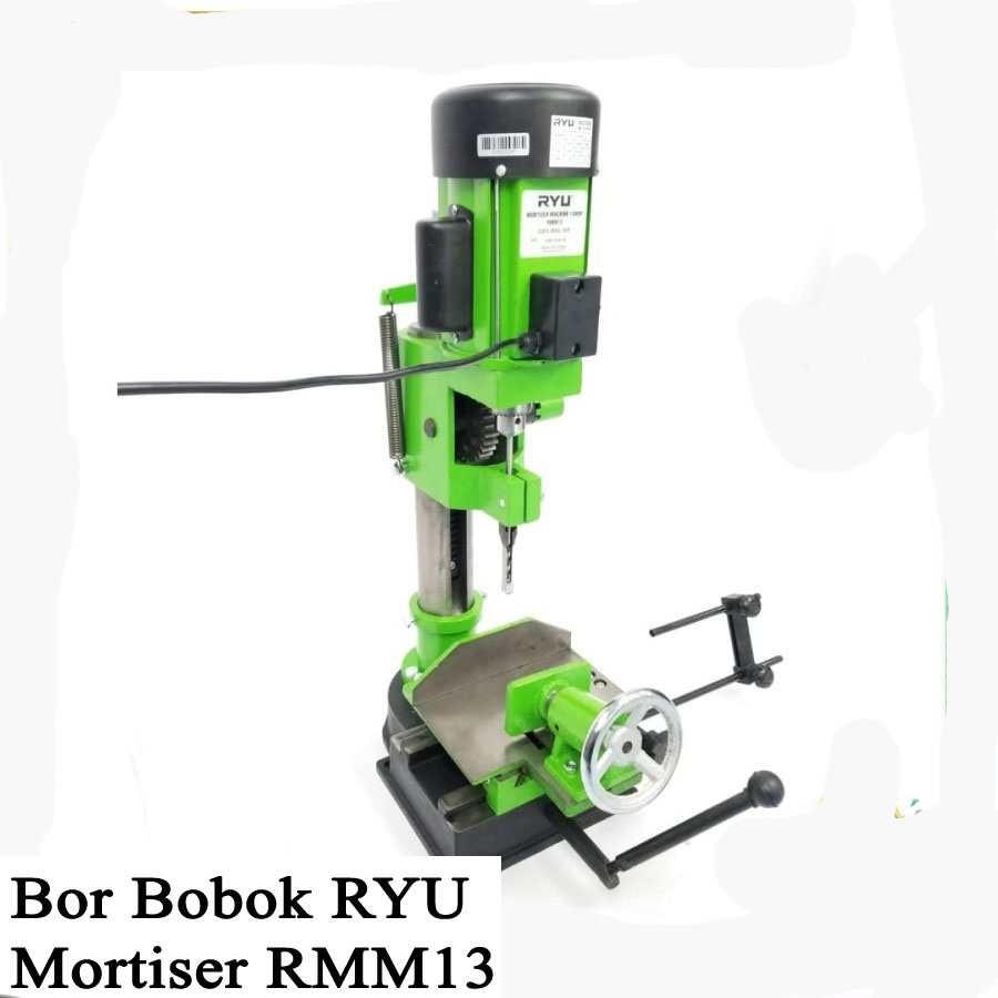 Mesin Bobok Kayu RYU RMM 13 Tatah RMM13 Mortiser 13MM