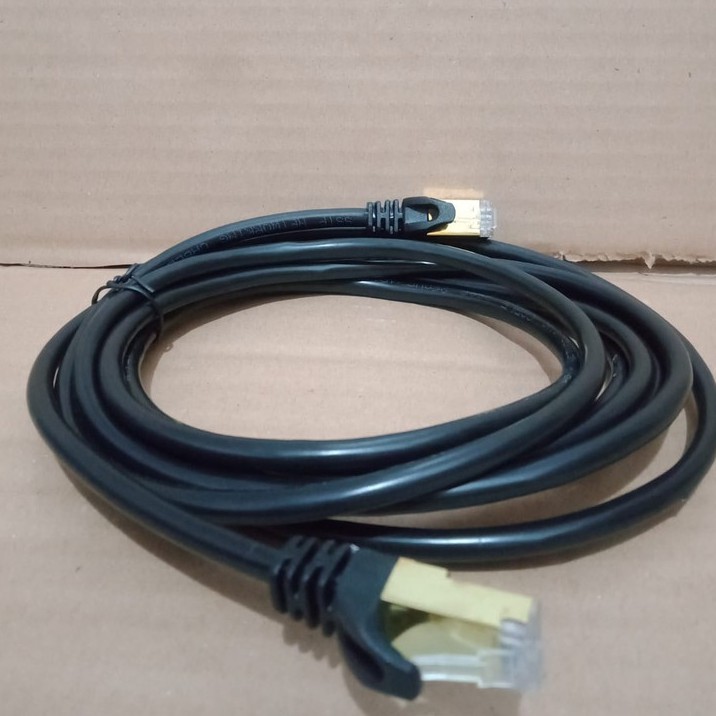 NYK Kabel LAN Cat7 3Meter RJ45 SSTP 10Gbps -Kabel internet cat7 3m